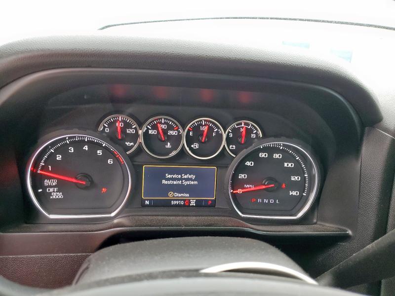 58592115 :رقم المزاد ، 3GCUYEED6MG304423 vin ، 2021 Chevrolet Silverado مزاد بيع