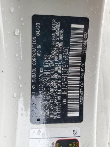 Продажа на аукционе авто 2023 Toyota Gr 86, vin: JF1ZNBB13P9758940, номер лота: 57939825