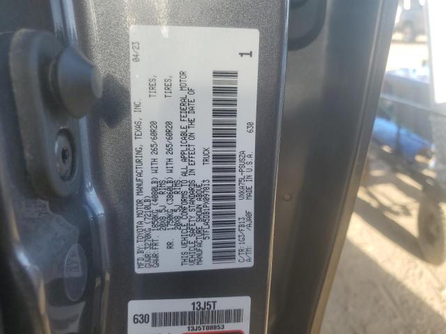 Продаж на аукціоні авто 2023 Toyota Tundra, vin: 5TFLA5DB1PX097813, номер лоту: 55007836