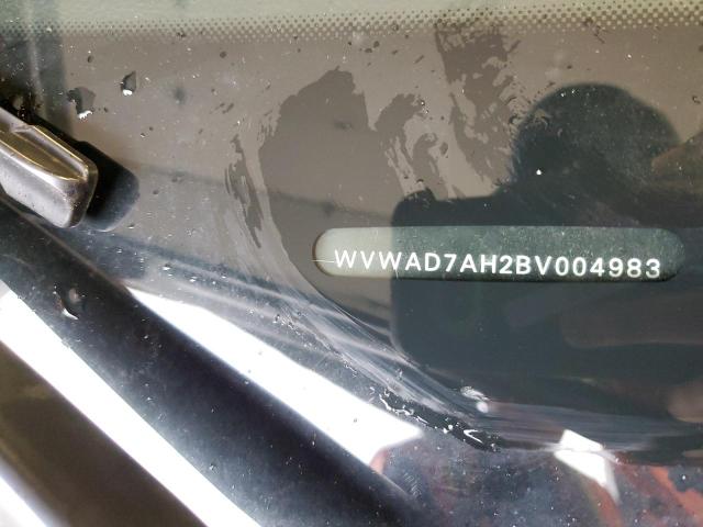 58238415 :رقم المزاد ، WVWAD7AH2BV004983 vin ، 2011 Volkswagen Eos Komfor مزاد بيع