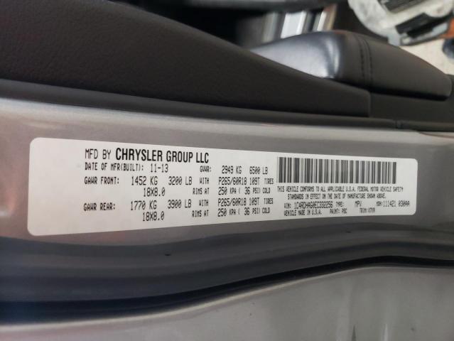 2014 Dodge Durango მანქანა იყიდება აუქციონზე, vin: 1C4RDHAG0EC332256, აუქციონის ნომერი: 56504835