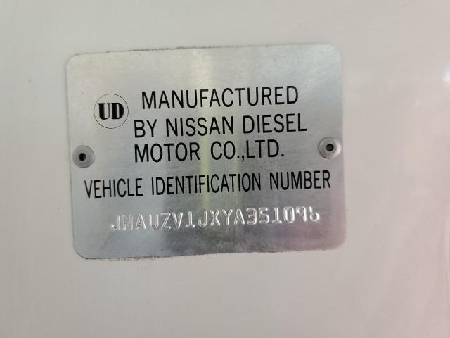 Продажа на аукционе авто 2000 Nissan Diesel Ud1400, vin: JNAUZV1JXYA351096, номер лота: 59111435