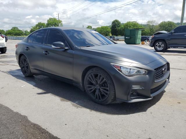 2018 Infiniti Q50 Luxe მანქანა იყიდება აუქციონზე, vin: JN1EV7AR5JM437521, აუქციონის ნომერი: 55154965