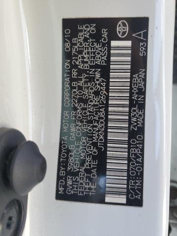 56803845 :رقم المزاد ، JTDKN3DU8A1269447 vin ، 2010 Toyota Prius مزاد بيع