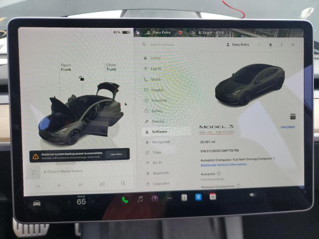 Aukcja sprzedaży 2022 Tesla Model 3, vin: 5YJ3E1EC2NF179786, numer aukcji: 58234735