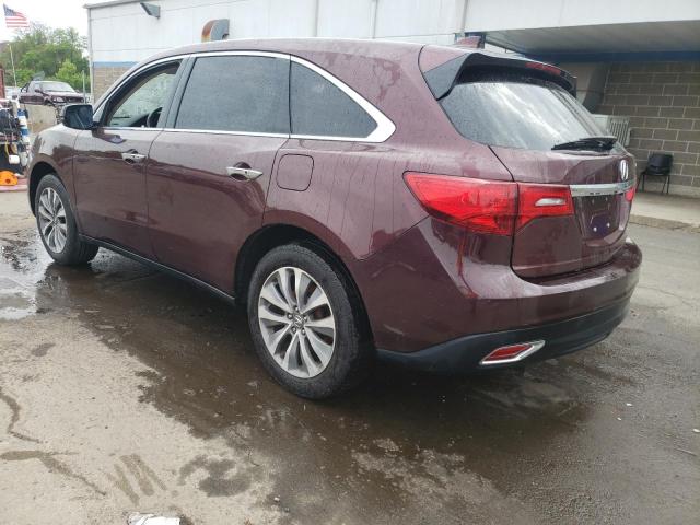 56938365 :رقم المزاد ، 5FRYD4H41EB028323 vin ، 2014 Acura Mdx Techno مزاد بيع