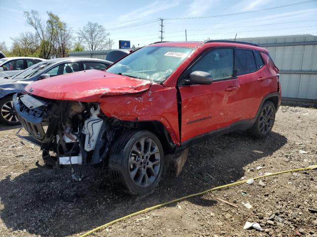 Aukcja sprzedaży 2021 Jeep Compass, vin: 3C4NJCEB9MT548716, numer aukcji: 75280265