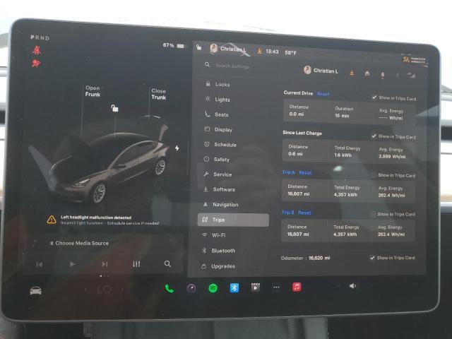 Aukcja sprzedaży 2023 Tesla Model 3, vin: 5YJ3E1EA2PF640826, numer aukcji: 55128275