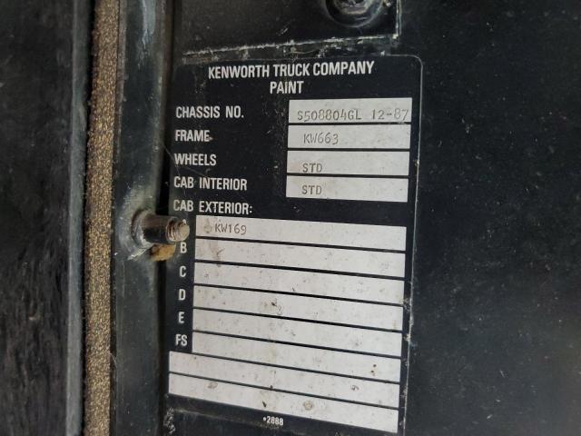 Продажа на аукционе авто 1988 Kenworth W900, vin: S508804GL, номер лота: 57133355