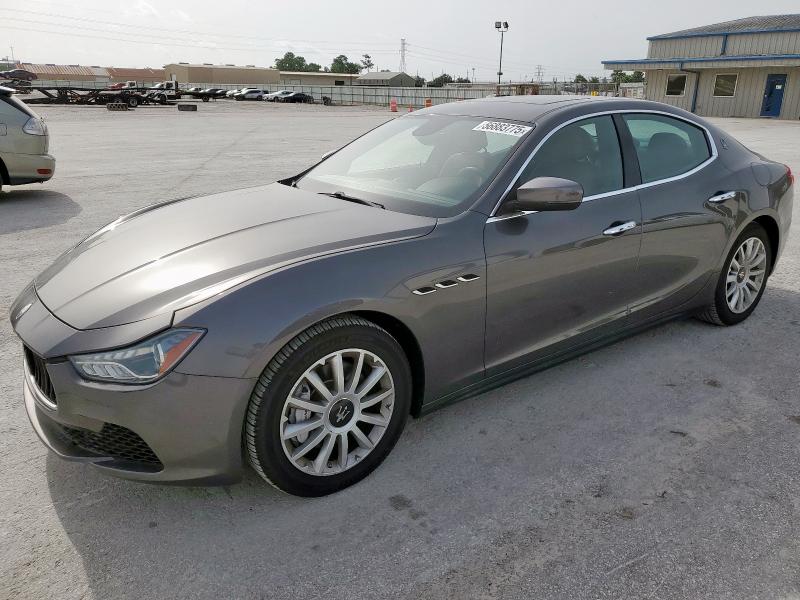 2017 Maserati Ghibli მანქანა იყიდება აუქციონზე, vin: ZAM57XSA9H1206127, აუქციონის ნომერი: 56883775