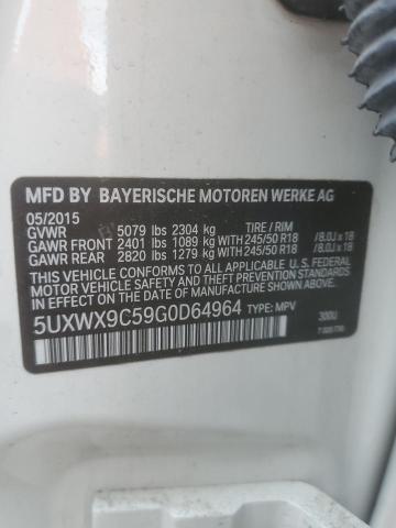 Продаж на аукціоні авто 2016 Bmw X3 Xdrive2, vin: 5UXWX9C59G0D64964, номер лоту: 56364455