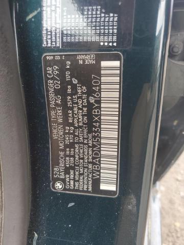 Продажа на аукционе авто 1999 Bmw 528, vin: WBADM5334XBY16407, номер лота: 54116815