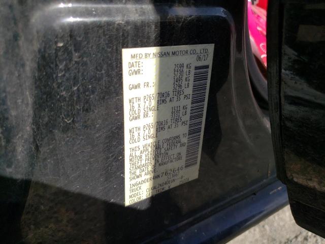 Auction sale of the 2017 Nissan Frontier S, vin: 1N6AD0ER4HN762646, lot number: 56462845