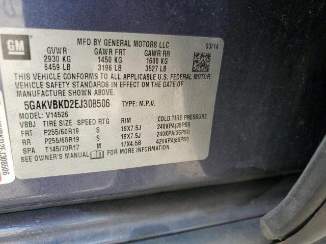 Продаж на аукціоні авто 2014 Buick Enclave, vin: 5GAKVBKD2EJ308506, номер лоту: 58005665