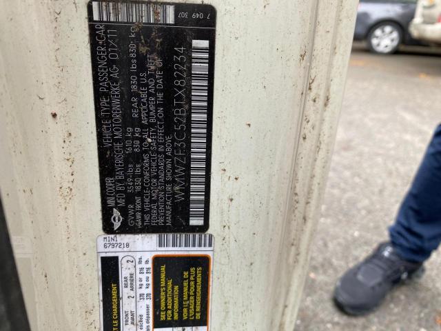 58248805 :رقم المزاد ، WMWZF3C52BTX82234 vin ، 2011 Mini Cooper Clu مزاد بيع