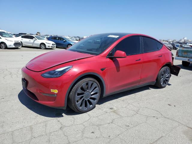 2021 Tesla Model Y მანქანა იყიდება აუქციონზე, vin: 5YJYGDEFXMF273165, აუქციონის ნომერი: 55412705