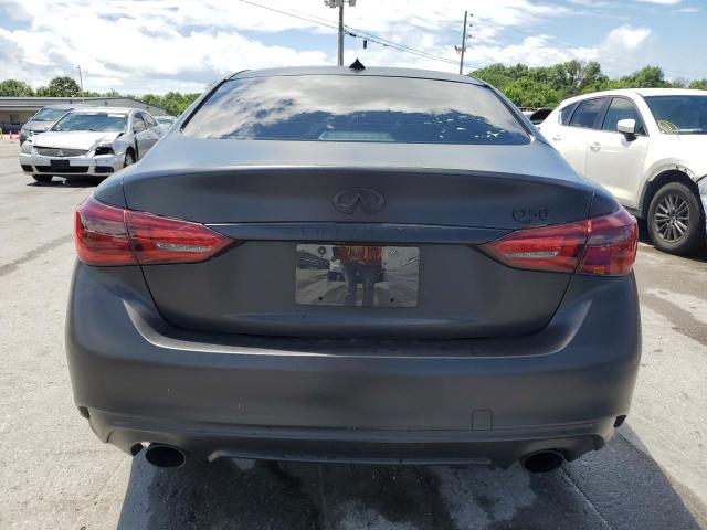 2018 Infiniti Q50 Luxe მანქანა იყიდება აუქციონზე, vin: JN1EV7AR5JM437521, აუქციონის ნომერი: 55154965
