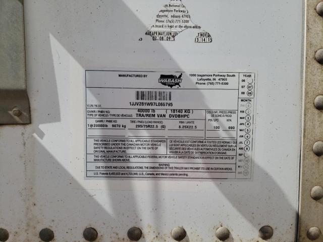 Продажа на аукционе авто 2007 Wabash Unknown, vin: 1JJV281W97L060795, номер лота: 56200635