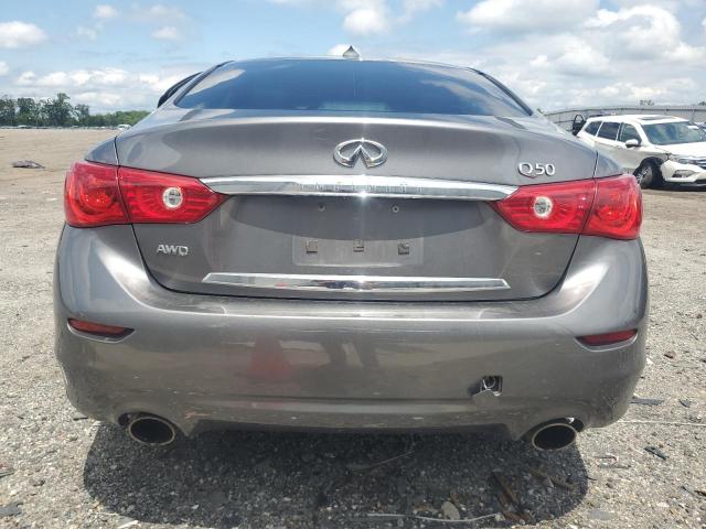 2015 Infiniti Q50 Base მანქანა იყიდება აუქციონზე, vin: JN1BV7ARXFM403763, აუქციონის ნომერი: 57080845