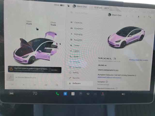 Aukcja sprzedaży 2021 Tesla Model 3, vin: 5YJ3E1EA1MF070393, numer aukcji: 57886105