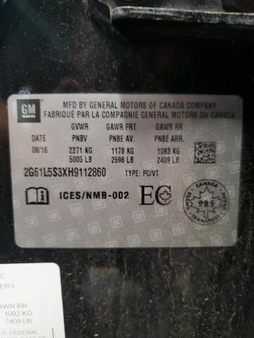 Aukcja sprzedaży 2017 Cadillac Xts, vin: 2G61L5S3XH9112860, numer aukcji: 56687905