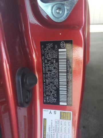 56628705 :رقم المزاد ، JTDKBRFU4G3512936 vin ، 2016 Toyota Prius مزاد بيع