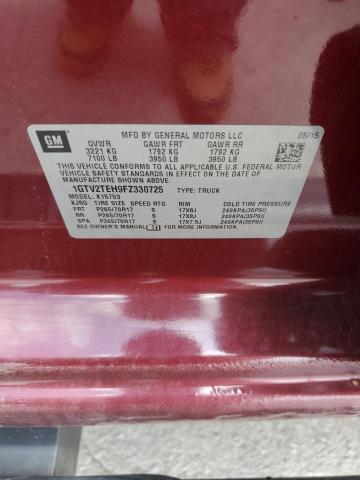 Aukcja sprzedaży 2015 Gmc Sierra K15, vin: 1GTV2TEH9FZ330725, numer aukcji: 56933855