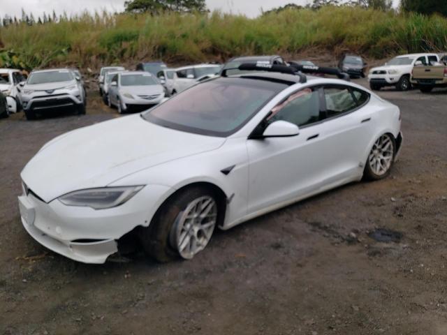 2021 Tesla Model S მანქანა იყიდება აუქციონზე, vin: 5YJSA1E69MF439133, აუქციონის ნომერი: 58807905