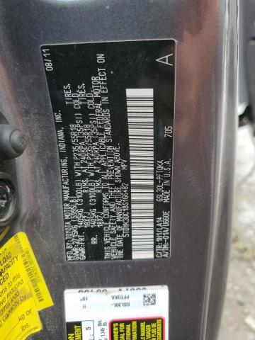 Продаж на аукціоні авто 2011 Toyota Sienna, vin: 5TDYK3DC1BS166482, номер лоту: 58481485