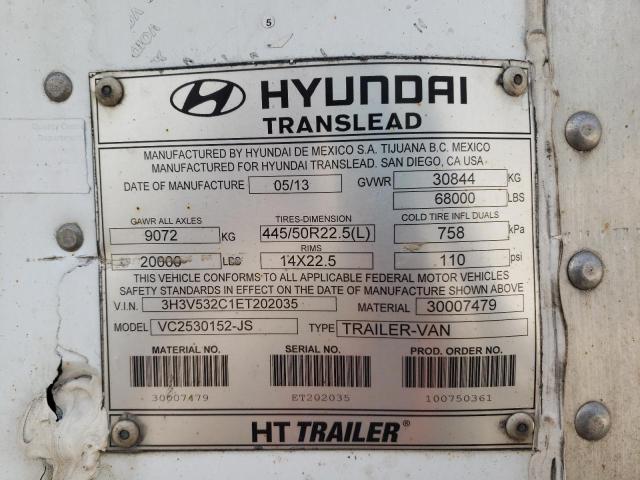 Aukcja sprzedaży 2014 Hyundai Translead, vin: 3H3V532C1ET202035, numer aukcji: 53670876