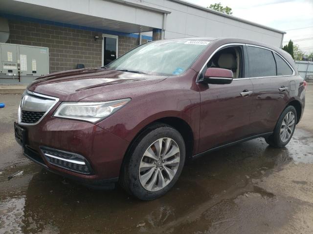 56938365 :رقم المزاد ، 5FRYD4H41EB028323 vin ، 2014 Acura Mdx Techno مزاد بيع