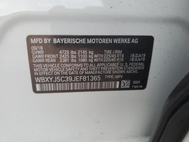 57166065 :رقم المزاد ، WBXYJ5C39JEF81365 vin ، 2018 Bmw X2 Xdrive28i مزاد بيع