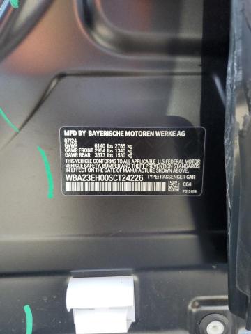 56663845 :رقم المزاد ، WBA23EH00SCT24226 vin ، 2025 Bmw 740 مزاد بيع