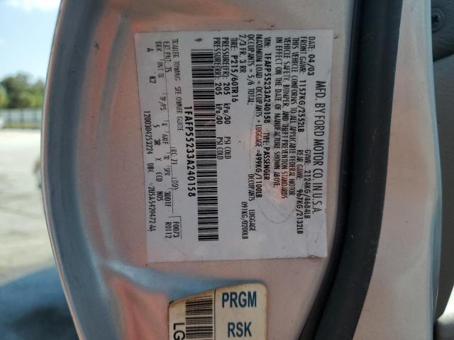 Продажа на аукционе авто 2003 Ford Taurus, vin: 1FAFP55233A240158, номер лота: 56400165