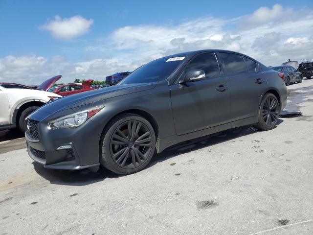 2018 Infiniti Q50 Luxe მანქანა იყიდება აუქციონზე, vin: JN1EV7AR5JM437521, აუქციონის ნომერი: 55154965