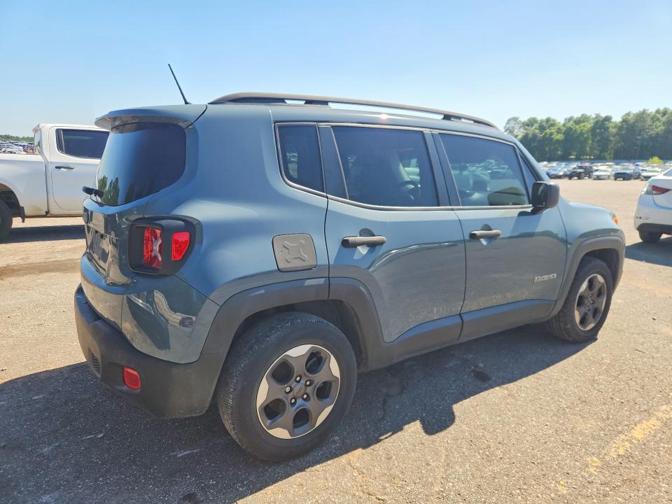 2017 Jeep Renegade მანქანა იყიდება აუქციონზე, vin: ZACCJAAB8HPE61517, აუქციონის ნომერი: 53604506