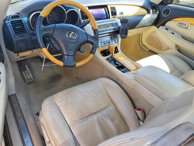 54020336 :رقم المزاد ، JTHFN48YX20004863 vin ، 2002 Lexus Sc مزاد بيع