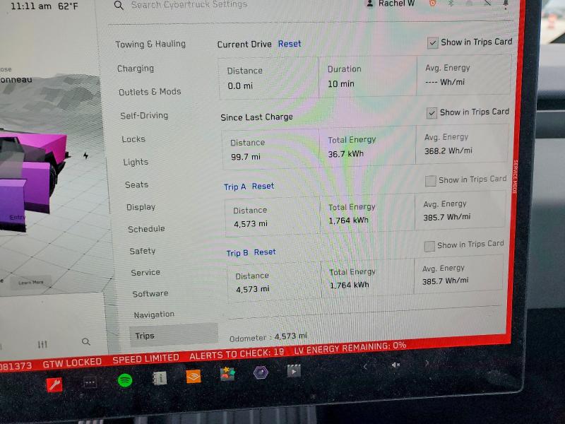2025 Tesla Cybertruck მანქანა იყიდება აუქციონზე, vin: 7G2CEHED3SA081373, აუქციონის ნომერი: 52558026