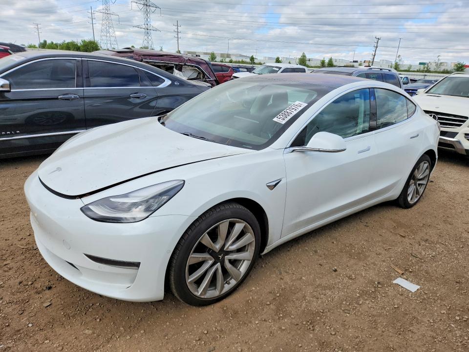 Продажа на аукционе авто 2018 Tesla Model 3, vin: 5YJ3E1EB1JF067658, номер лота: 53887976