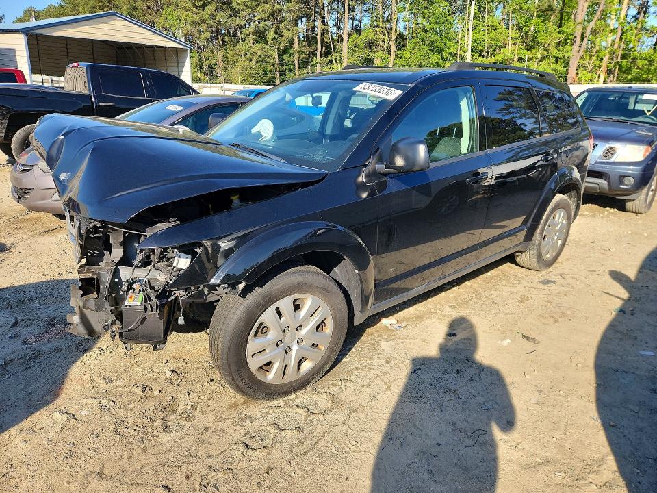 2018 Dodge Journey მანქანა იყიდება აუქციონზე, vin: 3C4PDCABXJT309838, აუქციონის ნომერი: 53253636