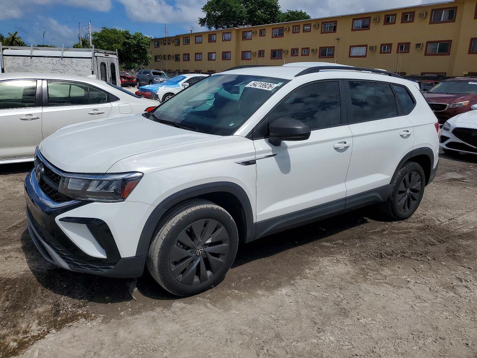 2022 Volkswagen Taos მანქანა იყიდება აუქციონზე, vin: 3VVDX7B24NM024909, აუქციონის ნომერი: 54218926