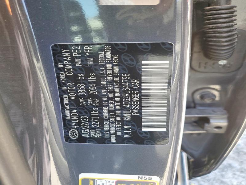 53990446 :رقم المزاد ، KMHLL4DG2RU644796 vin ، 2024 Hyundai Elantra مزاد بيع