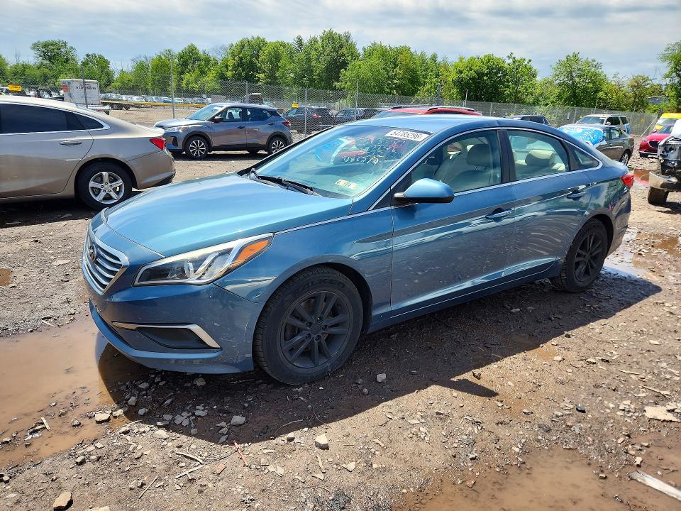 Auction sale of the 2017 Hyundai Sonata, vin: 5NPE24AF4HH486272, lot number: 54785296
