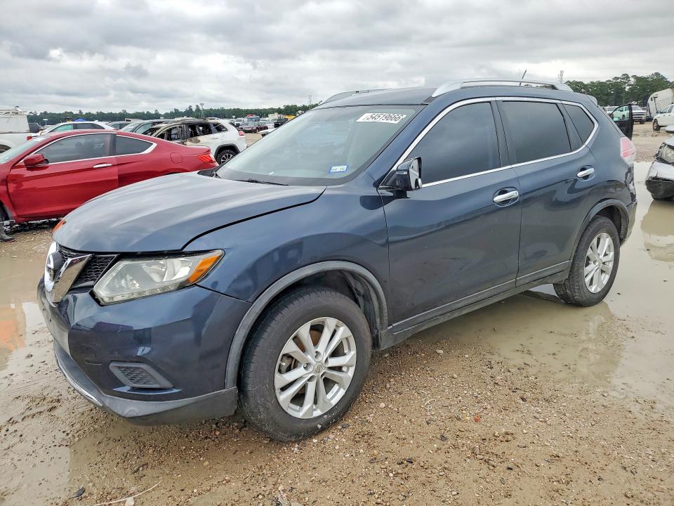 2016 Nissan Rogue მანქანა იყიდება აუქციონზე, vin: KNMAT2MT9GP679201, აუქციონის ნომერი: 54519666