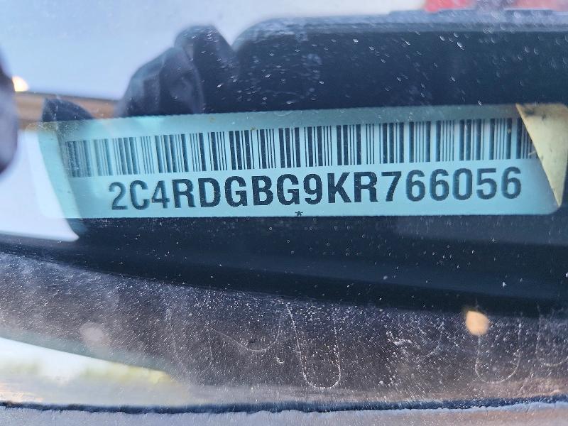 Aukcja sprzedaży 2019 Dodge Grand Caravan, vin: 2C4RDGBG9KR766056, numer aukcji: 51101676