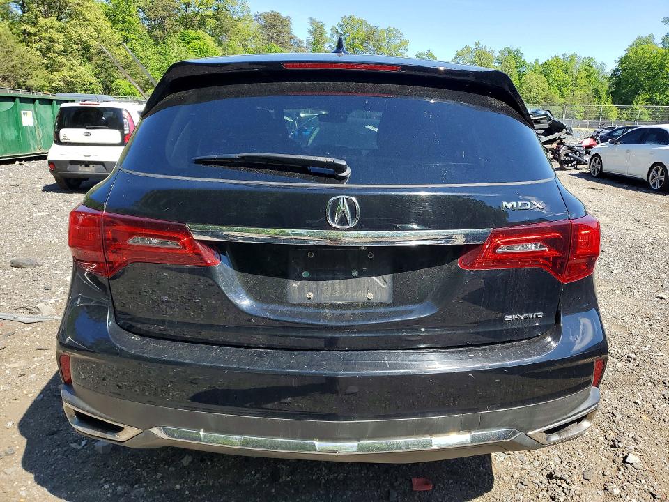 2017 Acura Mdx მანქანა იყიდება აუქციონზე, vin: 5FRYD4H5XHB033680, აუქციონის ნომერი: 51313086