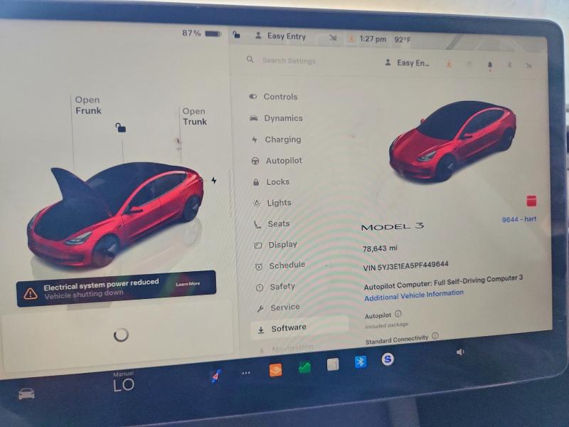 Продажа на аукционе авто 2023 Tesla Model 3, vin: 5YJ3E1EA5PF449644, номер лота: 54810806