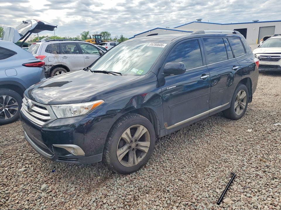 Продажа на аукционе авто 2013 Toyota Highlander, vin: 5TDDK3EH7DS205264, номер лота: 55280606