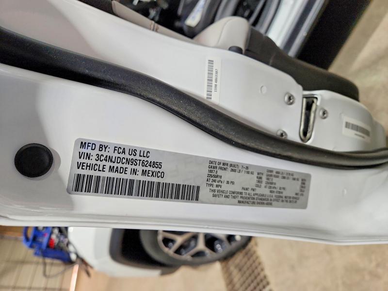 54499396 :رقم المزاد ، 3C4NJDCN9ST624855 vin ، 2025 Jeep Compass مزاد بيع