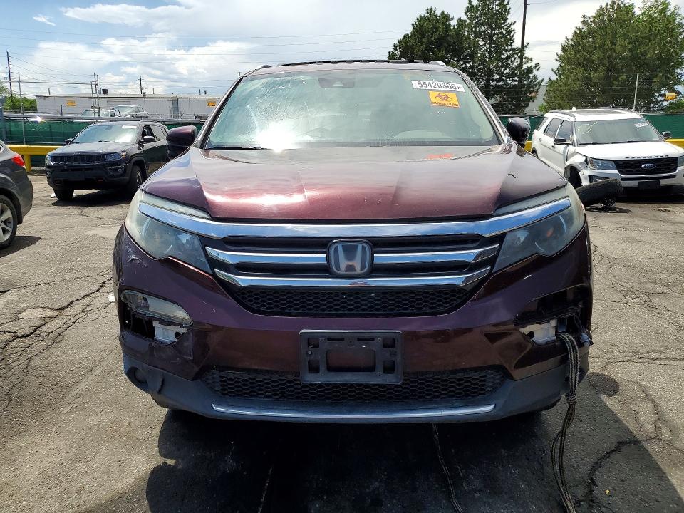 Продажа на аукционе авто 2016 Honda Pilot, vin: 5FNYF6H93GB088156, номер лота: 55420306